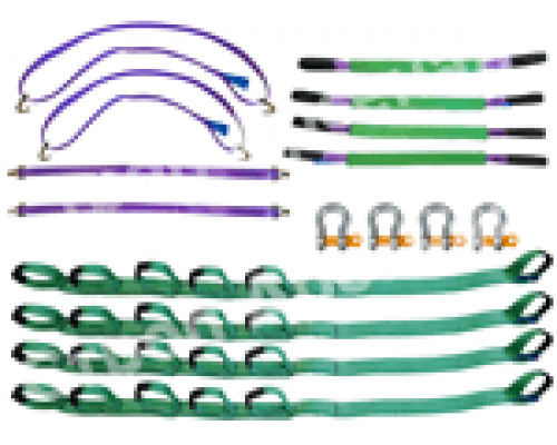 Стропы для эвакуатора / комплект